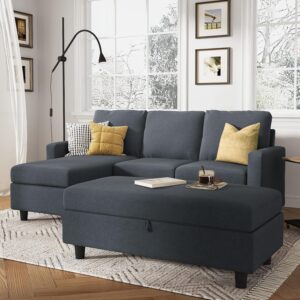 The Reversible Modern Sectional with Chaise